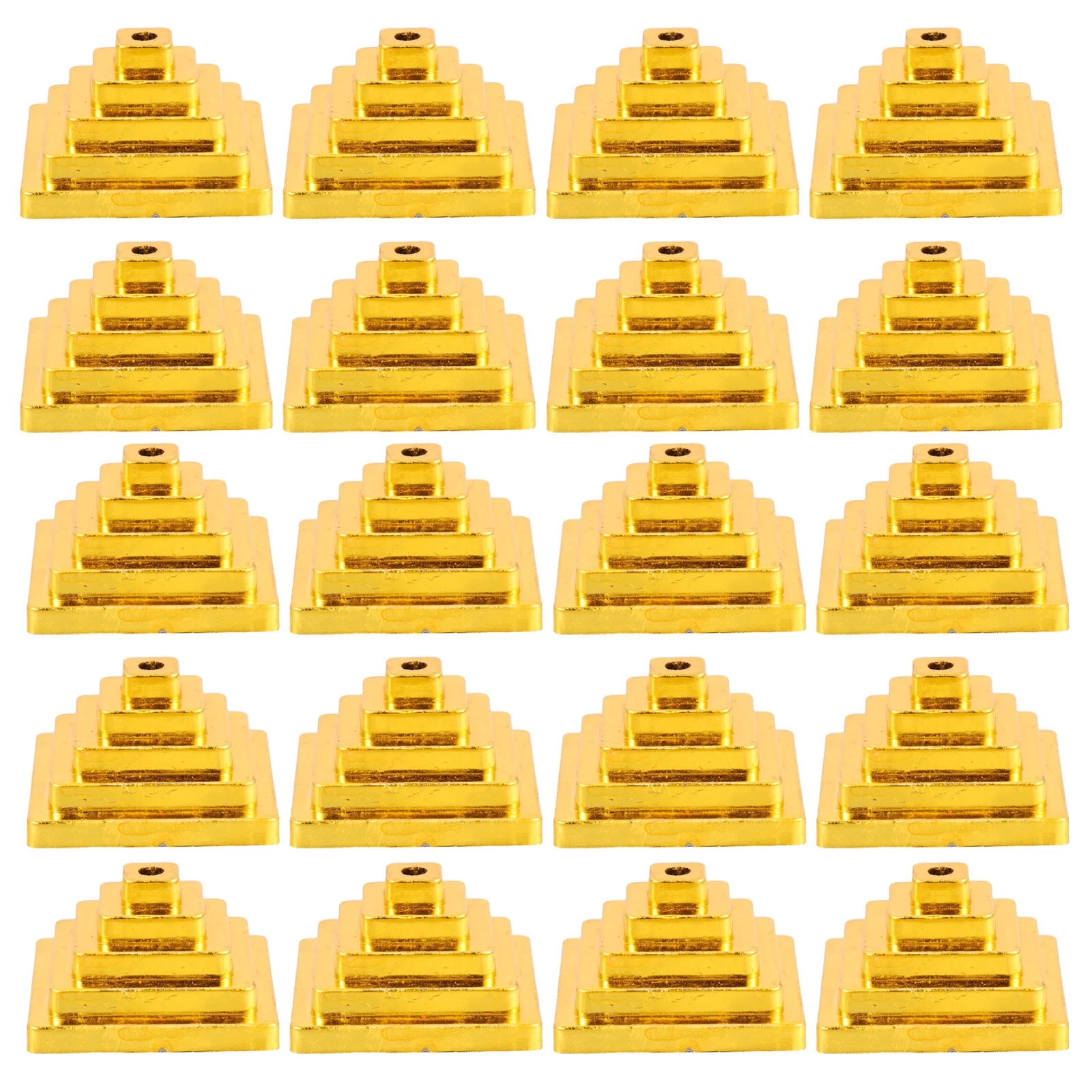 30pcs Desktop Flag Pole Holders Square Plastic Base For Office Meeting Tabletop Flag Display Flagpole Stands Accessories