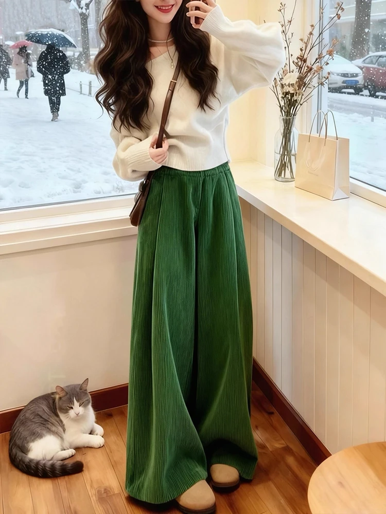 Зеленые вельветовые брюки с ши – обзор и цена Corduroy Pant Warm