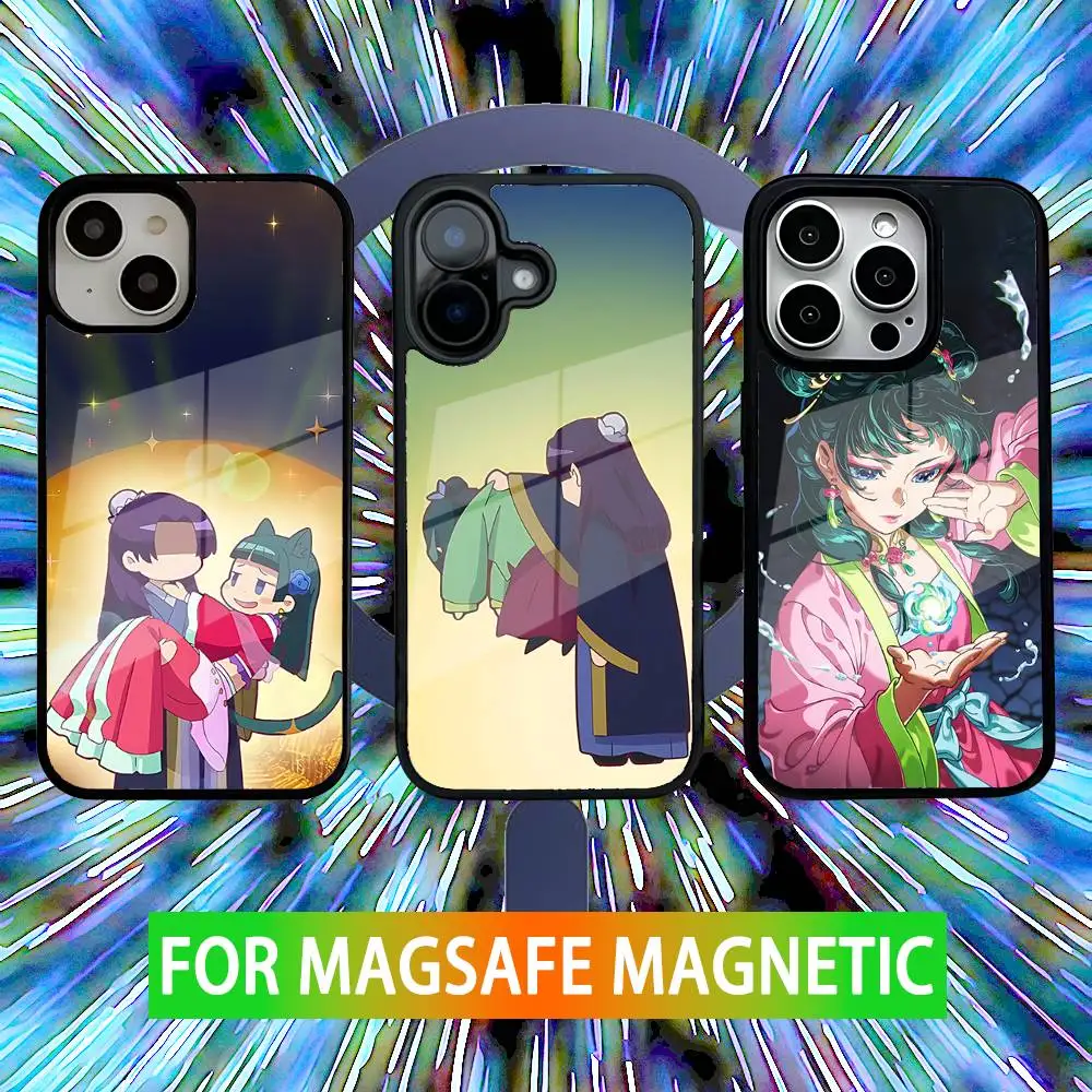 

A-Apothecary Diaries MaoMao Phone Case For iPhone 16,15,14,13,12,11,Pro,Max,Plus,Mini,SE New Magsafe Magnetic Wireless Charging