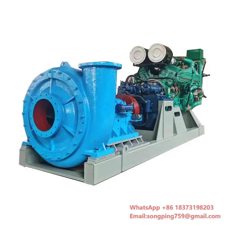 River Dredging Equipment Centrifugal  Slurry Suction Pump