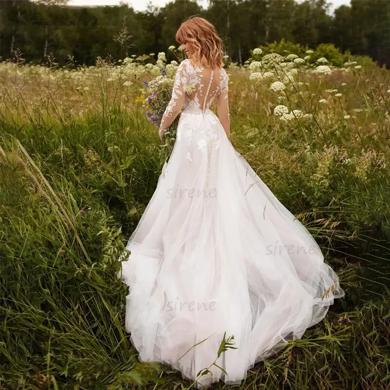 

Высококачественное атласное свадебное платье на тонких бретельках с открытой спиной и длинными рукавами, узкое свадебное платье чайной длины с бантом для подружки невесты