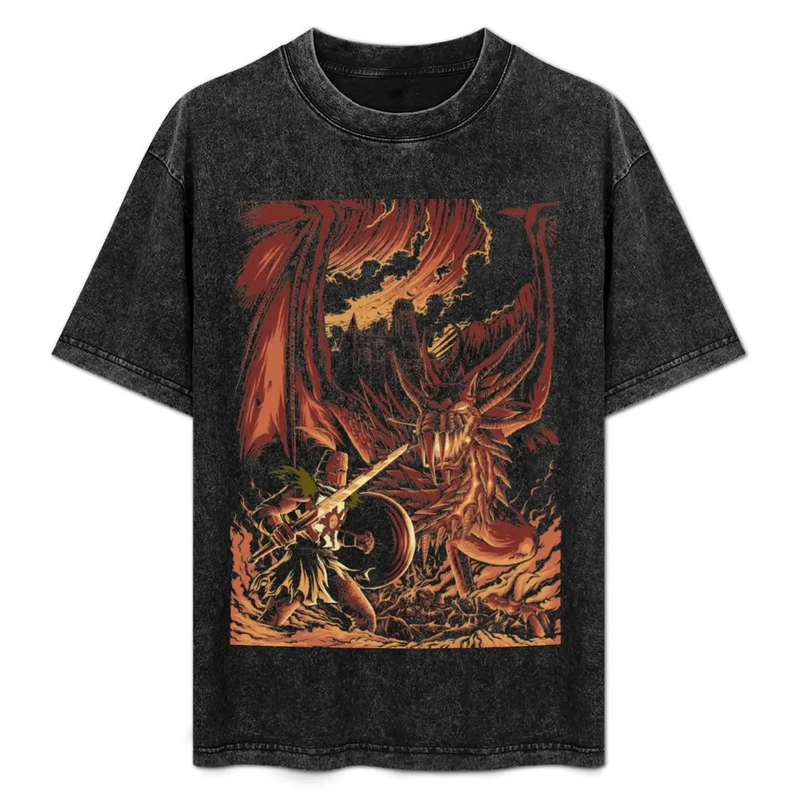

Wyvern's Wrath T-Shirt Plus Size Loose Short Sleeve Top