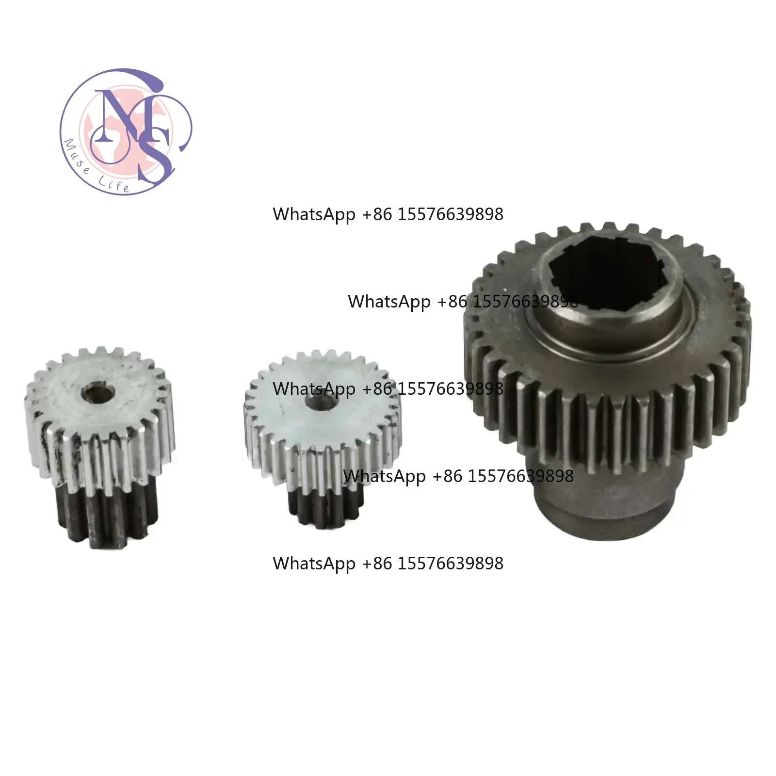 3Pcs Electronic Parking Brake Motor Gear, Auto Handbrake Repair Replacement Part
