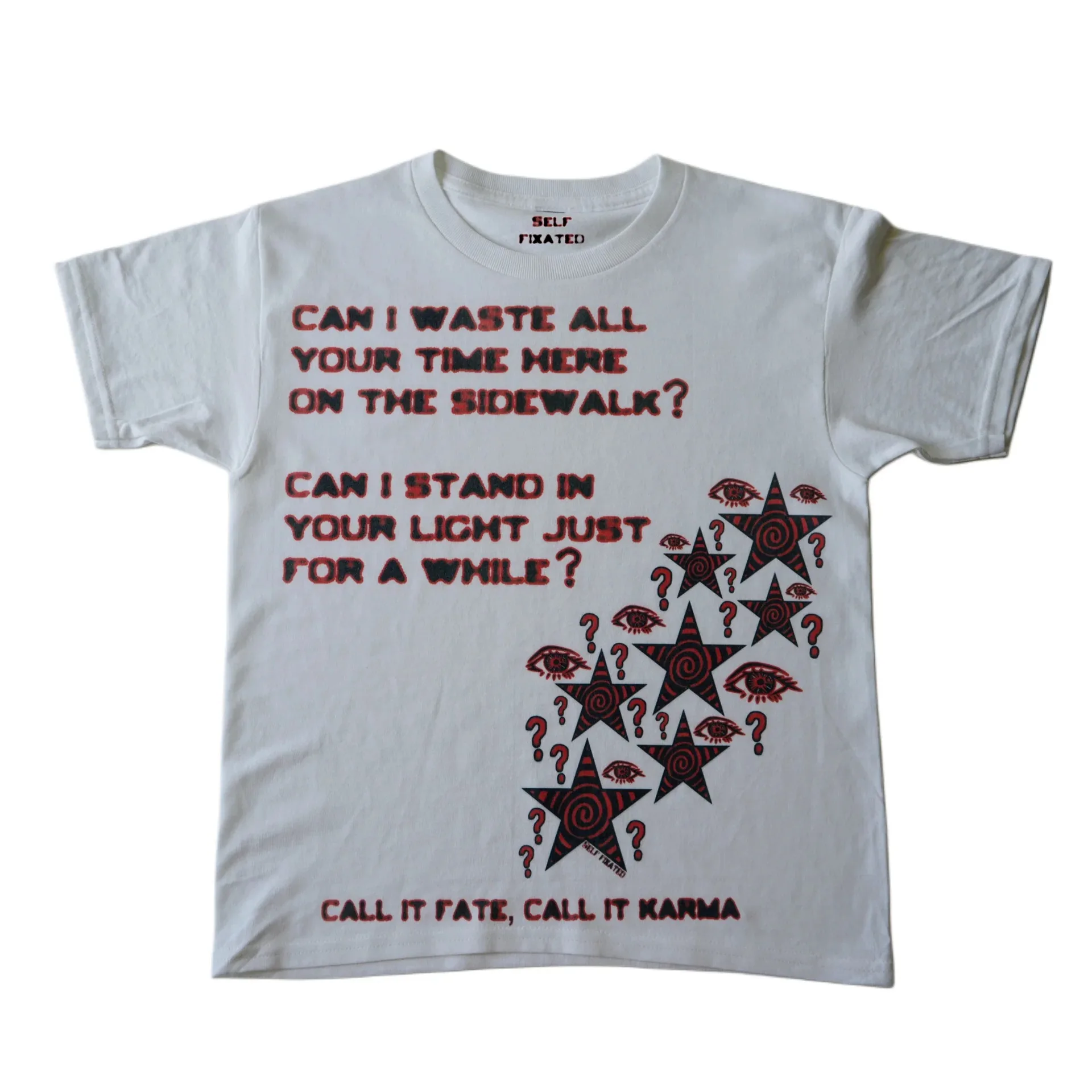 Streetwear Korean Fashion Summer Print Letter Short Sleeve Tops Tees Female Clothing Graphic Tee 2000s Clothes Y2k Chic