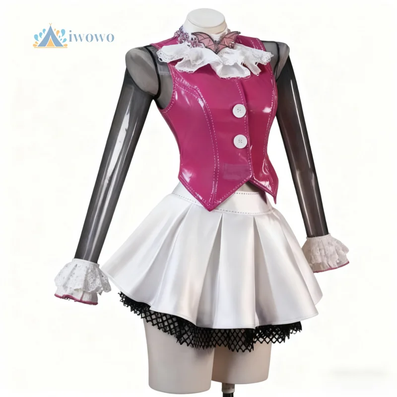 Disfraz de Monster Cos High, disfraz de Dráculaura, uniforme escolar de fiesta de Anime, ropa de juego de rol de cuero PU, traje de héroe