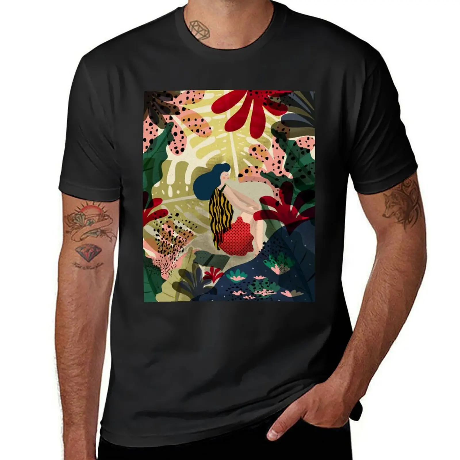 Relaxed In Jungle T-Shirt graphics for a boy shirts graphic tees men t shirts