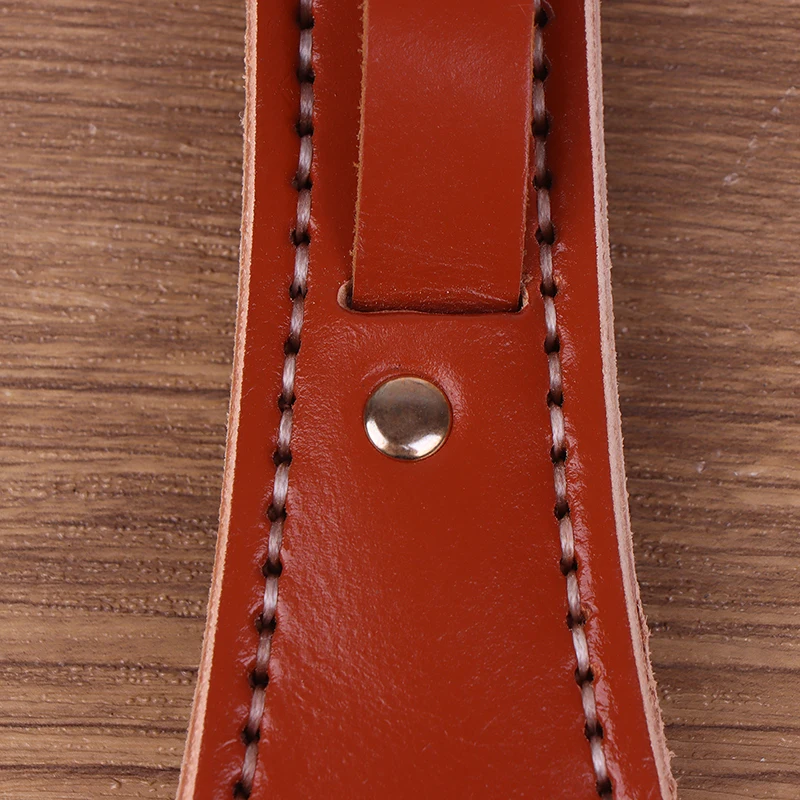 Picture 5: 1PCS Multi-function Self-defense Cowhide Contains Lead Block Portable Tactical Tool Classic Boston Leather Racket