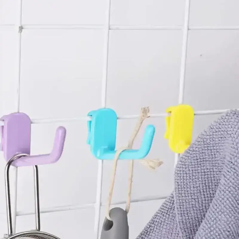 شبكة معدنية لوحة هوك البلاستيك متعددة الأغراض سوبر ماركت عرض الأرفف تخزين هوك الحائط مفاتيح الشماعات منظمة المنزل