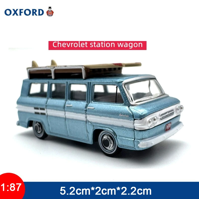 OXFORD 1/87 Estate Car Diecast Alloy Metal Model Car -Collectible Miniature Vehicle Display Gift for Adult Teen Hobby Collection