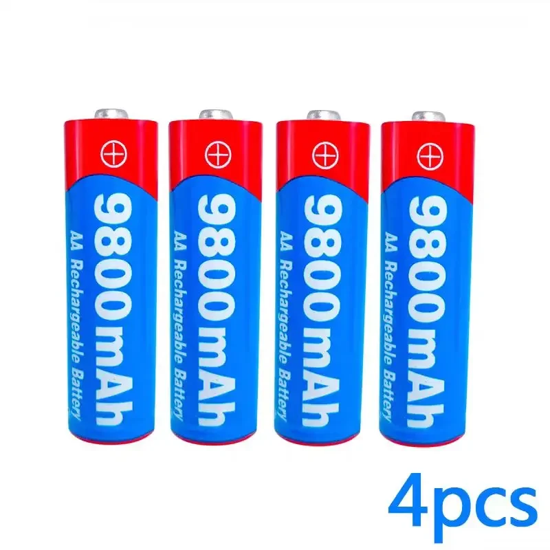 2025 New AA 1.5 V9800 MAH Rechargeable Battery, Dolidada Rechargeable New Alcalinas Drummey  Lerp19