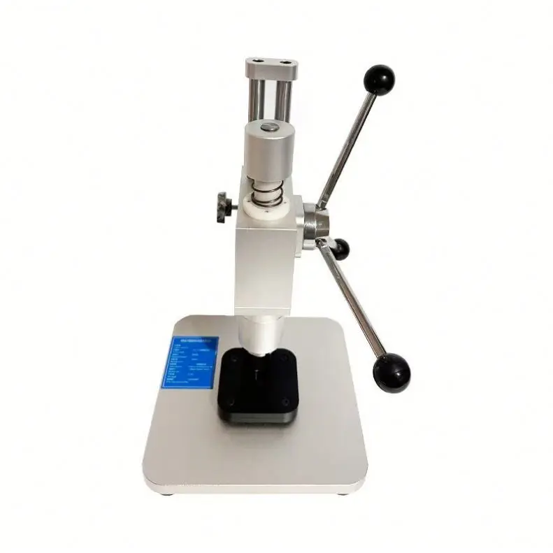 Semi-Automatic Manual Perfume Cap Crimping Machine, Desktop Bottle Capper for Perfume Glass Bottle,