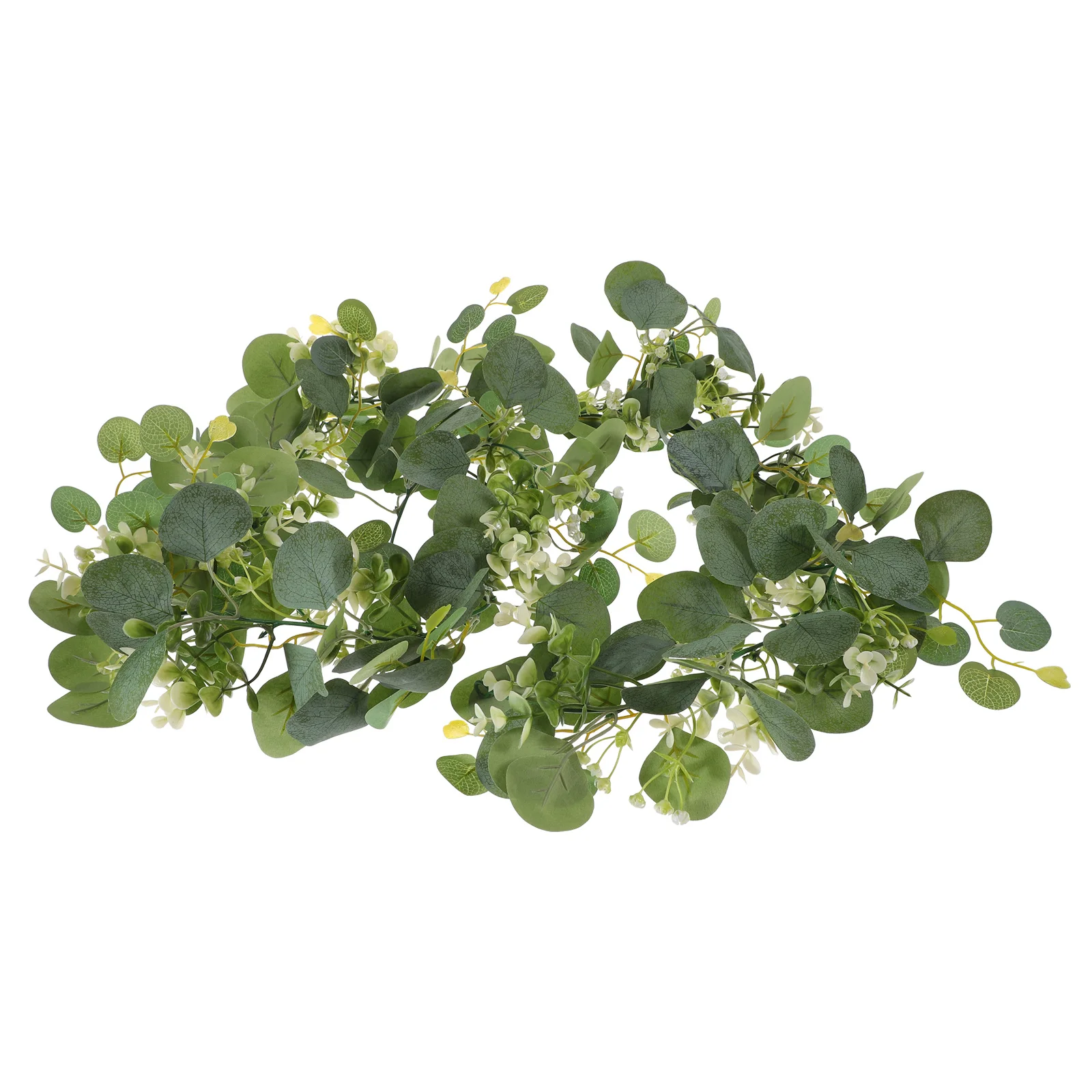 

Artificial Eucalyptus Garland Fake Hanging Vine Plant For Wedding Home Holiday Party Spring Decor Simulation Plant Rattan