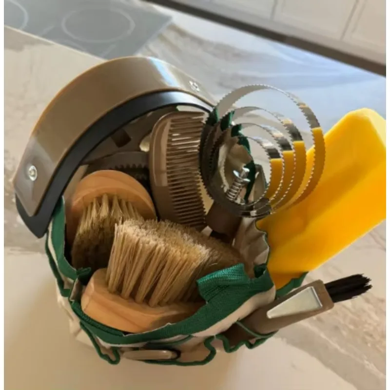 

Equestrian Horse Grooming Tool Set Complete Equine Care Kit