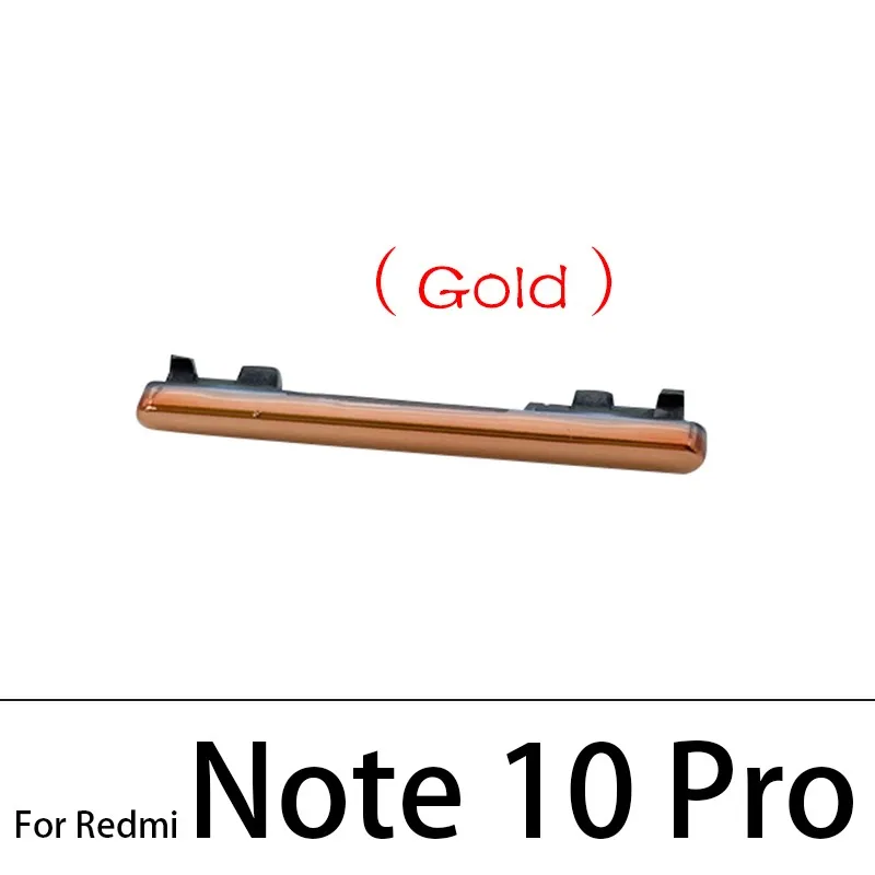 20Pcs/Lot， NEW For Xiaomi Redmi Note 8 Pro Note 10 7 Pro Power On Off Volume Side Button Key Flex Cable Replacement Parts