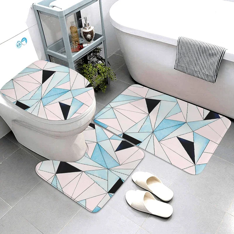 Bedroom American Room Mat Bathtub toilet back Anti-slip Bath Mat Bathroom Small Rug Shower Foot Entrance By Mat Kitchen Mat