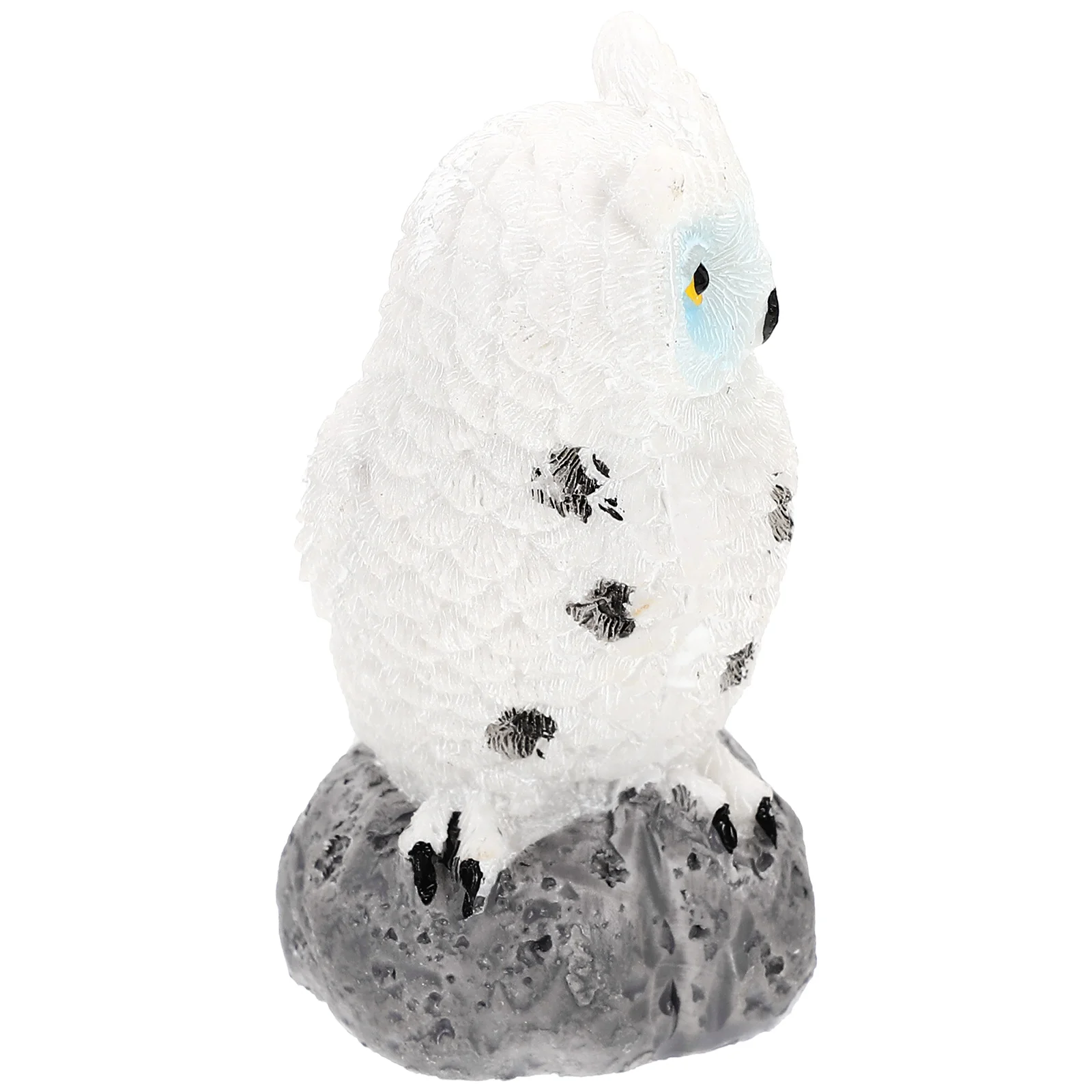 

Ornaments Lifelike Resin Fake Birds Decor For Garden Home Office Mini Scenes Artificial Fake Owl Gift Decorations