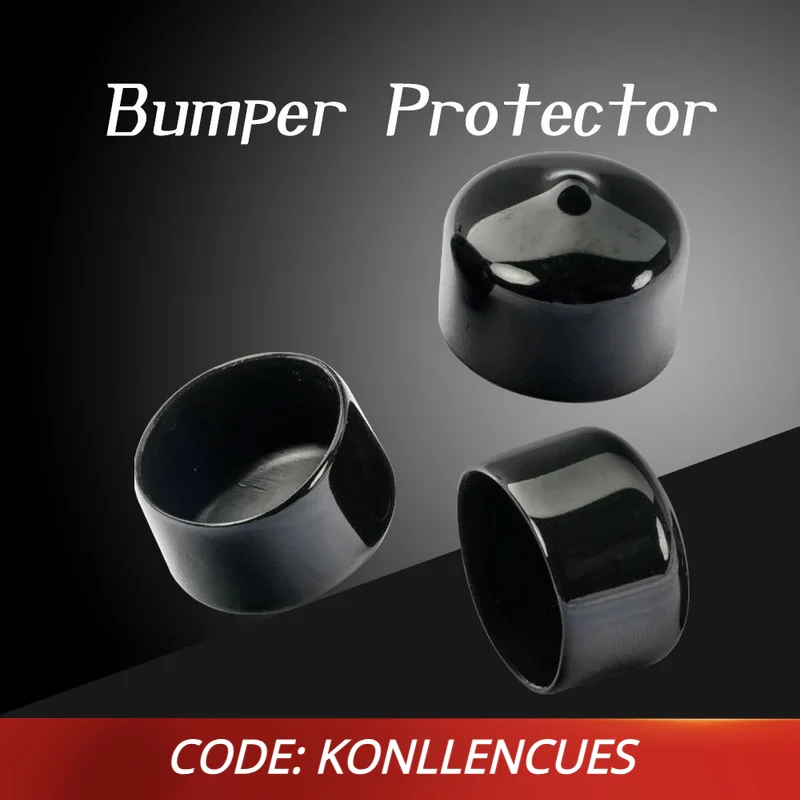 Billiard Cue Bumpers Protector Fit Snooker Cue Professional Butt Connected Cue Rubber Soft Protective Billiard Accessories