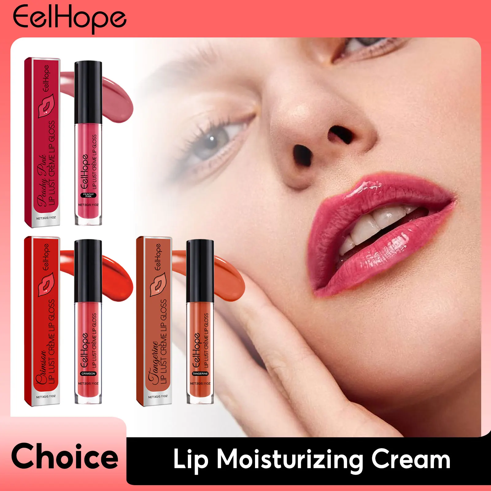 

Mirror Water Lip Gloss Liquid Lipstick High Pigment Waterproof Long-lasting Moisturize Tear-off Lip Tint Makeup Women Cosmetics