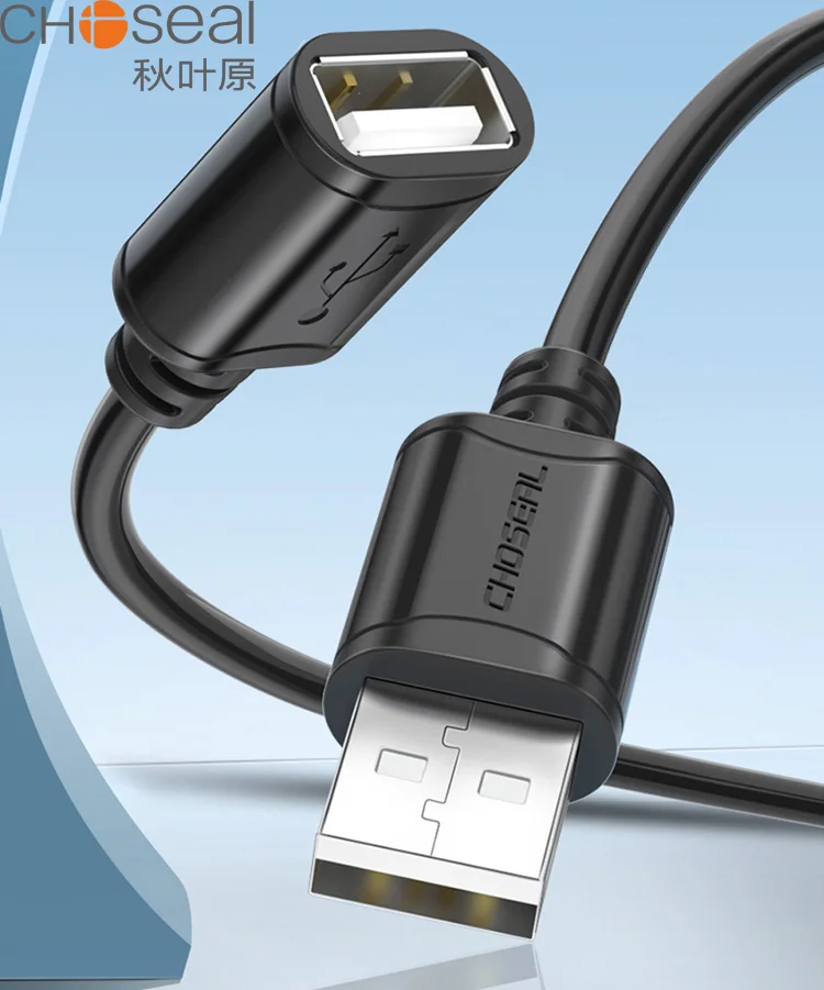 CHOSEAL Câble d'extension USB 2.0 mâle vers femelle, rallonge USB pour téléphone, ordinateur, clés USB