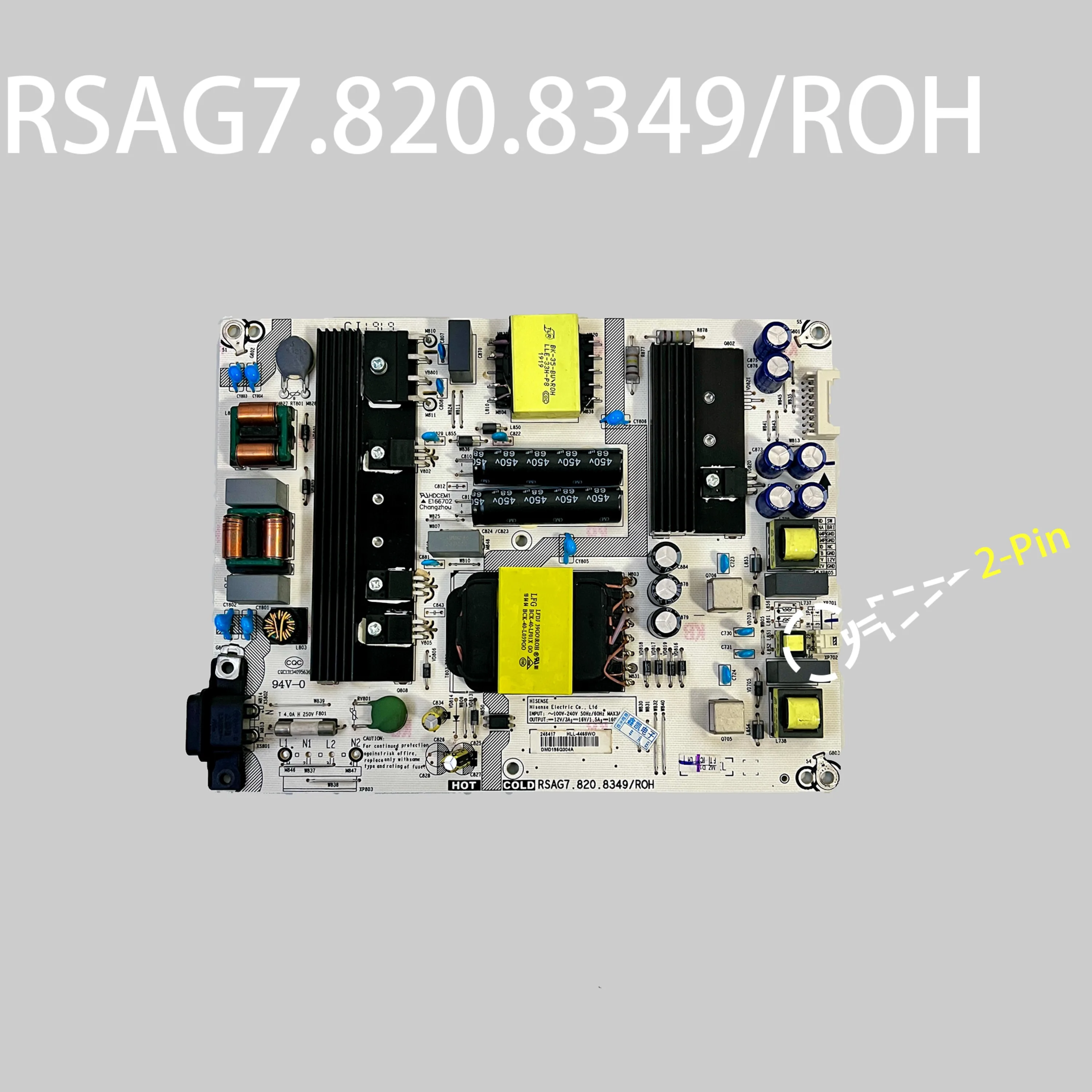 la-carte-originale-authentique-d'alimentation-de-tv-rsag78208349-roh-rsag78208349-2-pin-fonctionnant-correctement-est-pour-des-pieces-lc-58q7380u-de-lc-58q7370u-de-tv