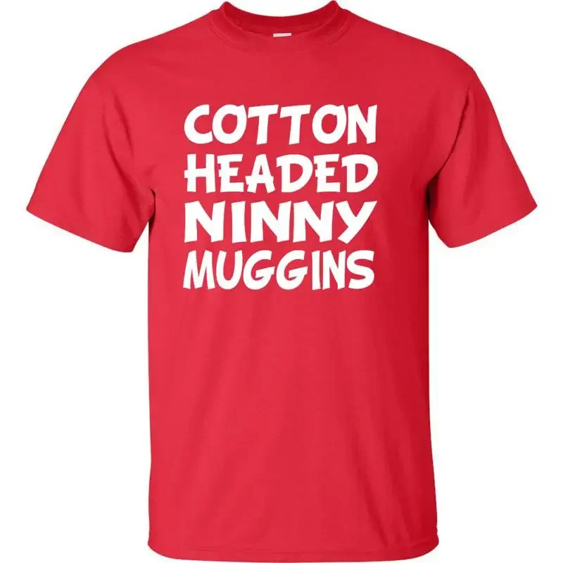 COTTON HEADED NINNY MUGGINS Movie Elf Will Ferrell Funny Men's T Shirt 580