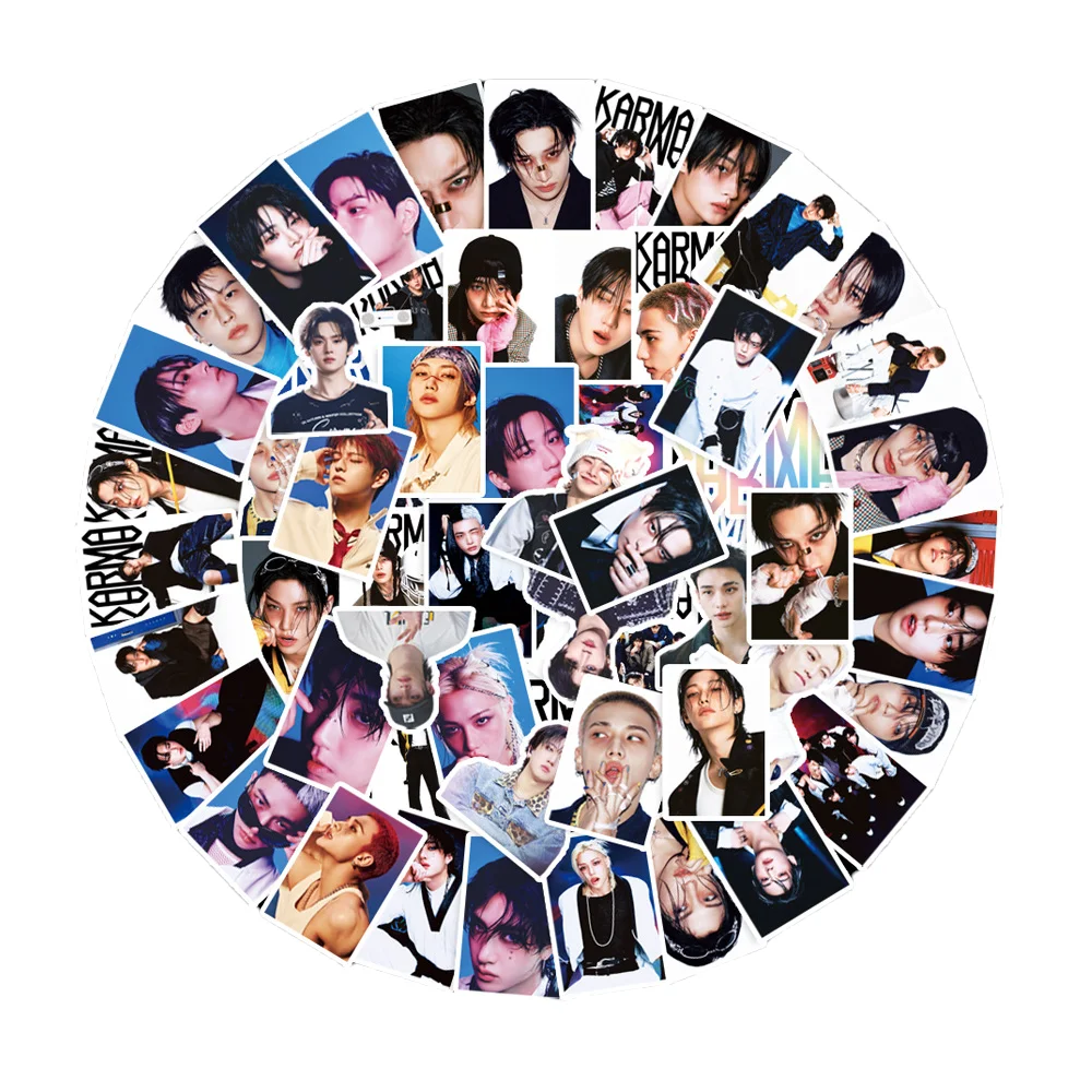 91 pièces autocollants Stray Kids autocollants KARMA autocollants de compte périphérique SKZOO coques de téléphone autocollants décoratifs bricolage cadeaux