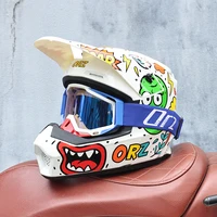 903-Casco todoterreno para motocicleta, vehículo eléctrico totalmente cubierto, casco completo, cuesta abajo de montaña, para todas las estaciones