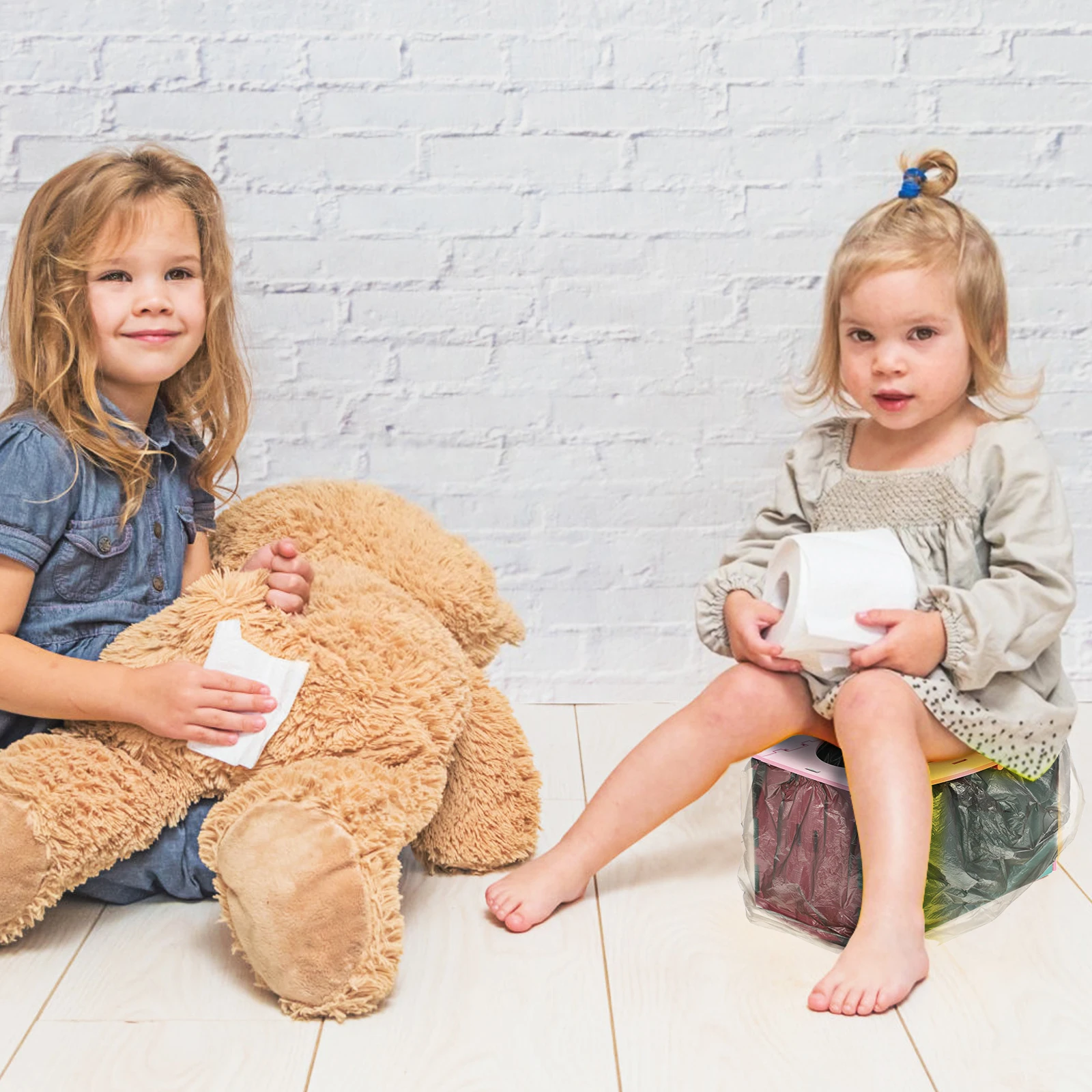 

Портативный складной детский горшок, автомобильный дорожный писсуар для малышей, пластиковый, легкий, компактный, экологически чистый, безопасный, легко собирается