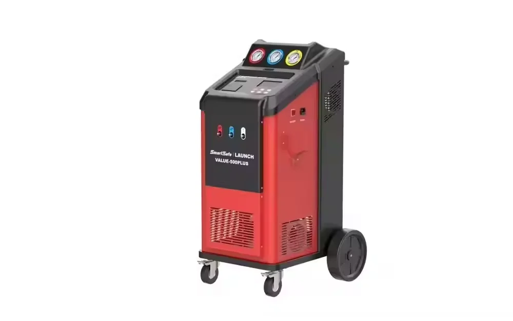 Fully Automotive Air Conditioning Servicing Machine Value-500 Plus R134a Refrigerant Recovery Unit AC Recovery Tool