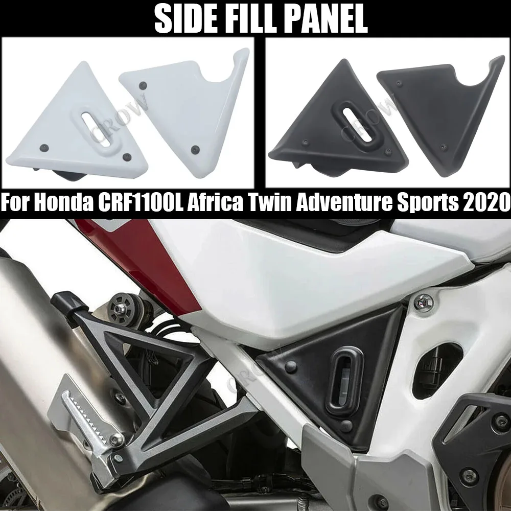 For Honda CRF1100L CRF 1100L Africa Twin Adventure Sport 2020 Motorcycle Accessory Side Fill Panel Cover Fairing Protector Set