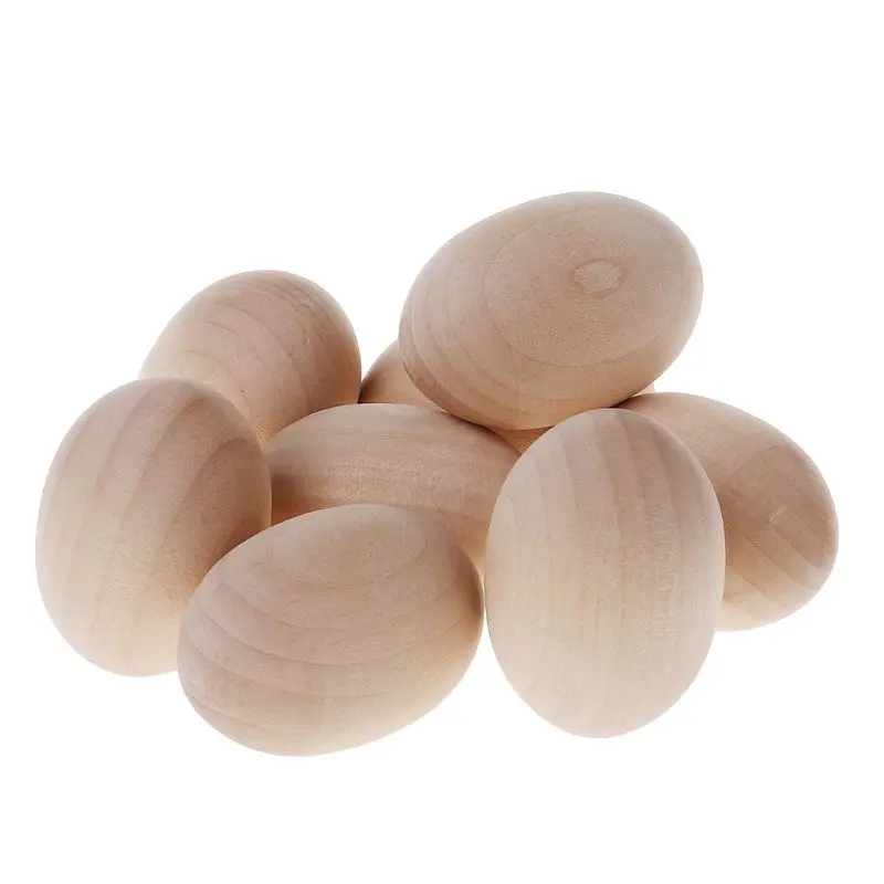 Y1UB Natural Simulation Eggs Manual Painted Exercise DIY for Creative E