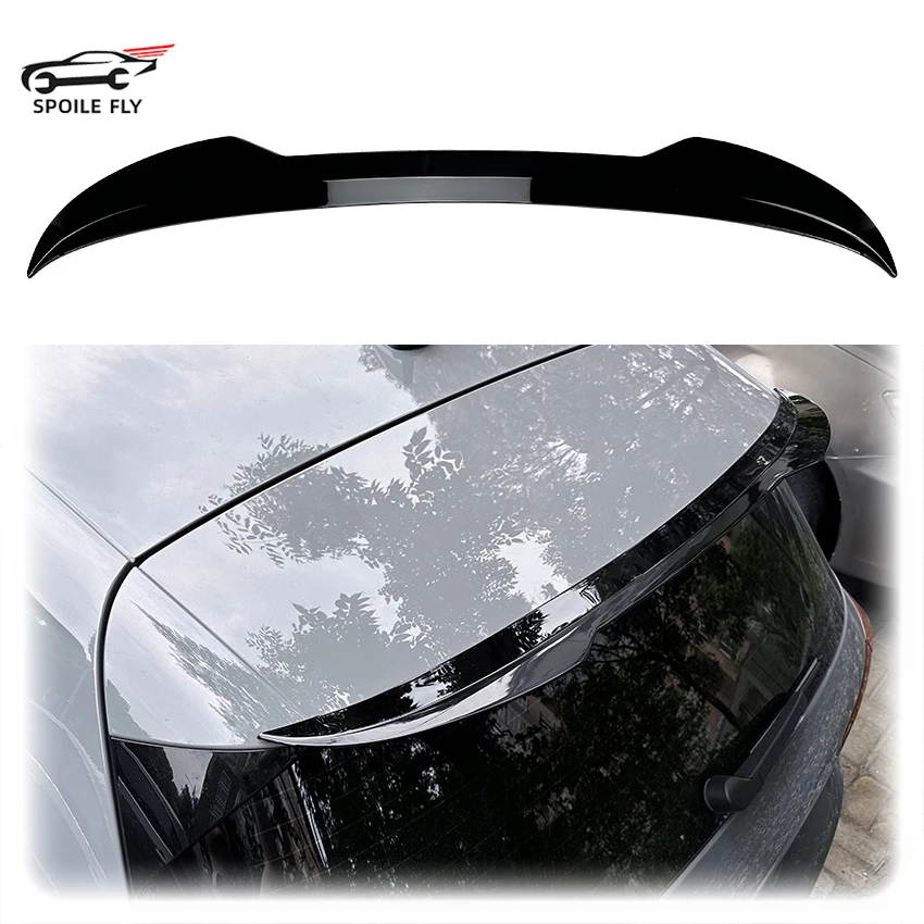 

For VW Golf 8 MK8 GTI R GTD 2020 2021 2022 Car Rear Roof Spoiler Wing Glossy Black Tail Wing Trunk Spoiler Diffuser Accessories