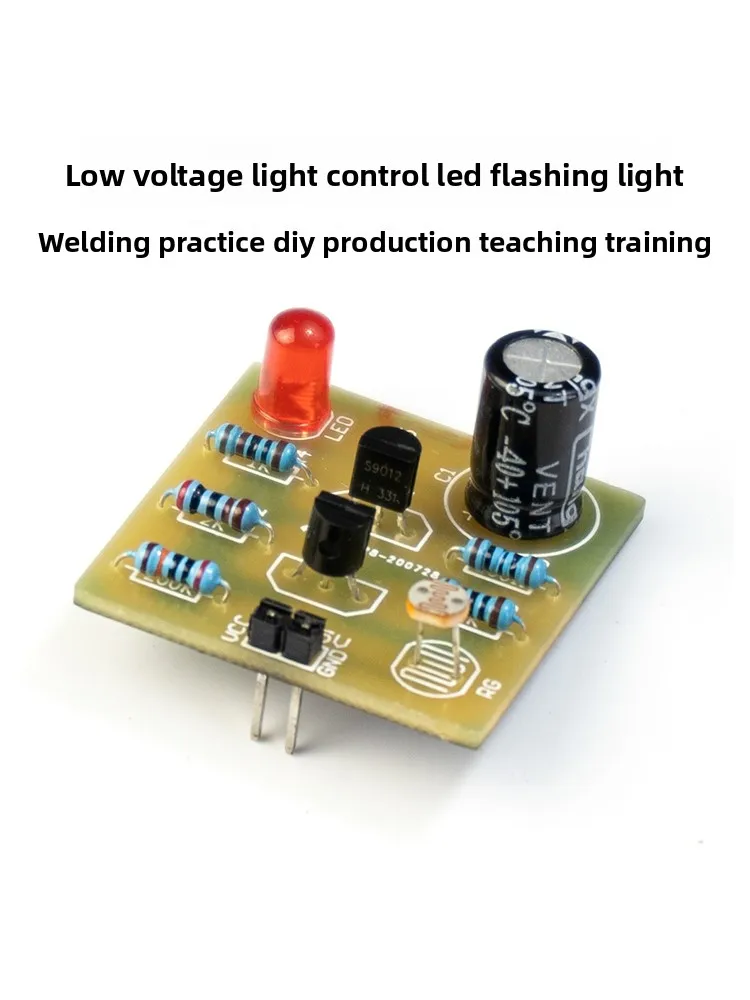 Kit de luz piscante LED de baixa tensão HU-M05 Módulo de circuito DIY