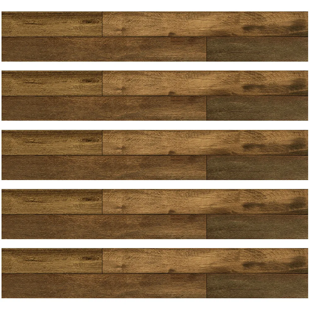 

5 шт. самоклеящихся водонепроницаемых виниловых напольных плиток, легко устанавливаемые, съемные, декоративные наклейки