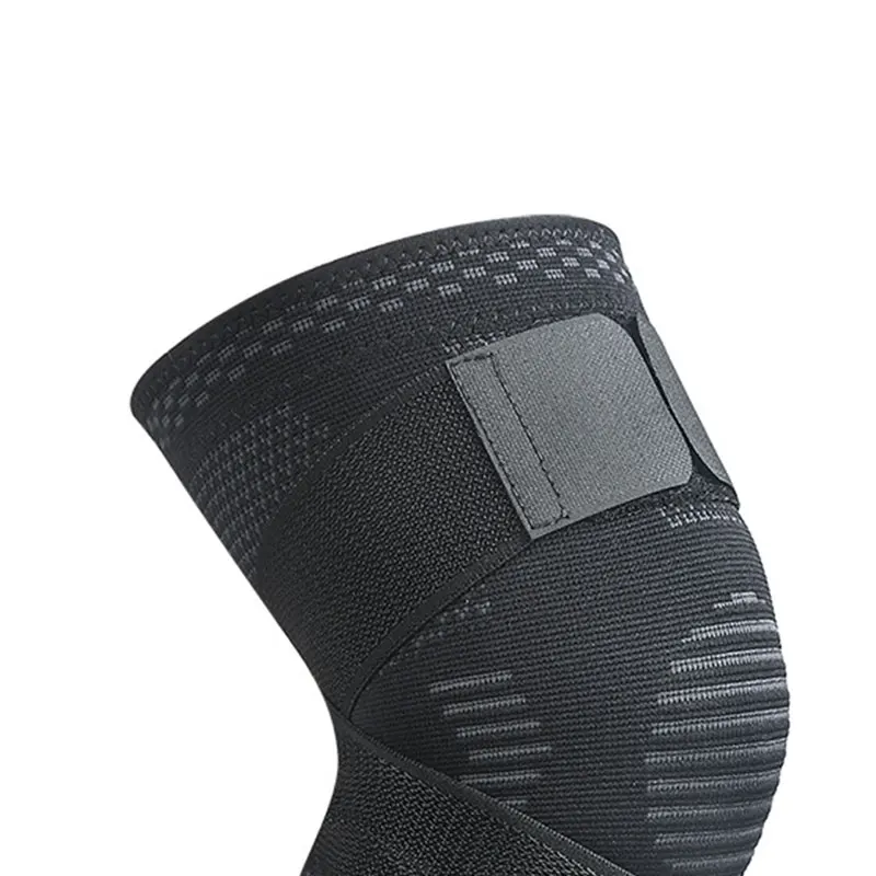 1pc unter Druck abnehmbare gestrickte Sport knies chützer Badminton Running Fitness Outdoor Bergsteigen Knies chützer – Detail 6