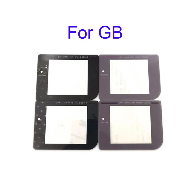 ل GB الزجاج البلاستيك مرآة البلاستيك اللعب بصوت عال الظلام شاشة واقية عدسة ل Gameboy الكلاسيكية GB حامي عدسة