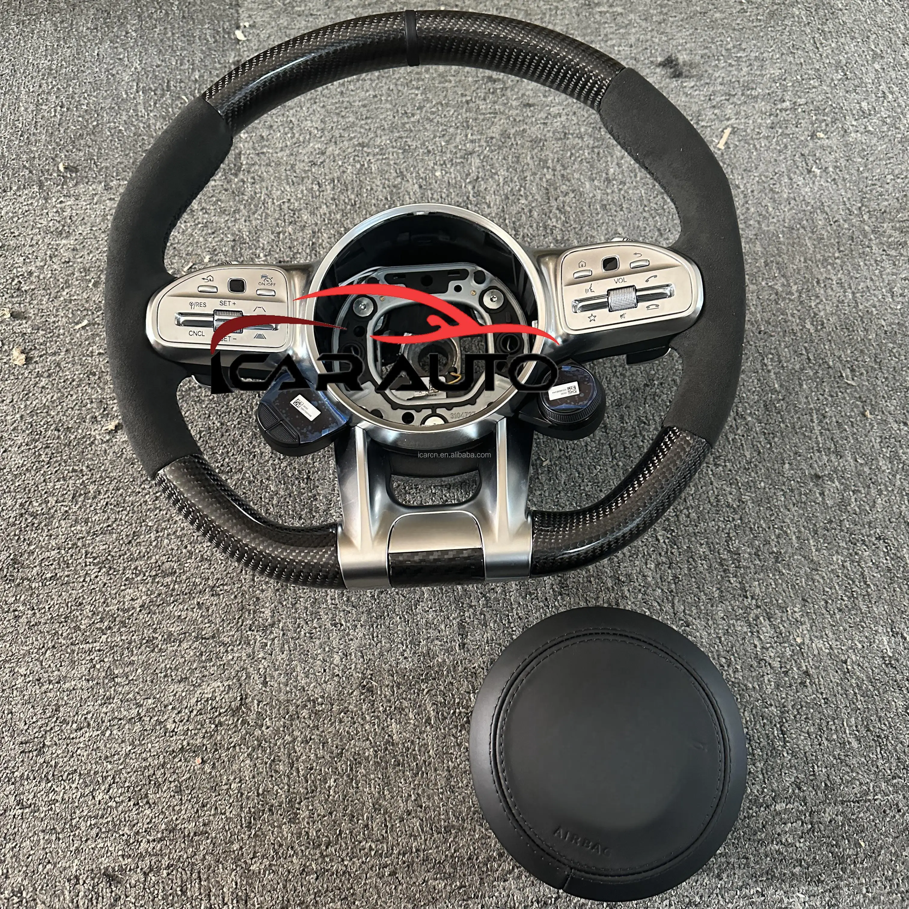 

For Mercedes Benz AMG Steering Wheel C CLASS W204 C63 W212 W218 W207 W172 S Hot-selling Carbon Fiber Steering Wheel