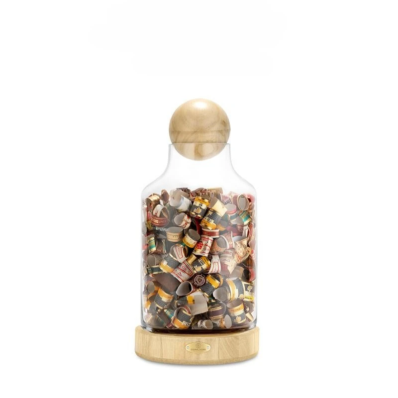 

Cigar label storage tank Moisture-proof collection Commemorative personalized display