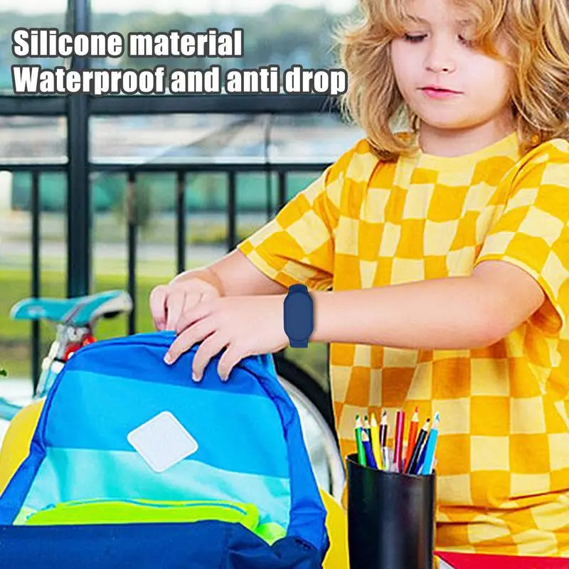 استبدال حزام سيليكون لتحديد المواقع ، جهاز مضاد للخسارة ، سوار ، إكسسوارات لتحديد المواقع ، مضاد للخدش ، أربطة المعصم