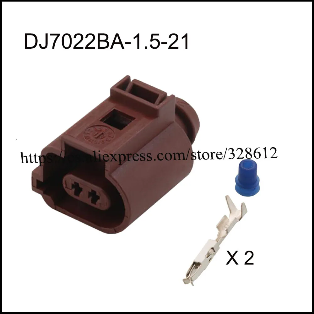 Imagem -06 - Conector de Cabo Impermeável Auto Wire Plugue Automotivo Soquete Masculino Família Inclui Selo Terminal Pinos Dj7022f1.521 100set