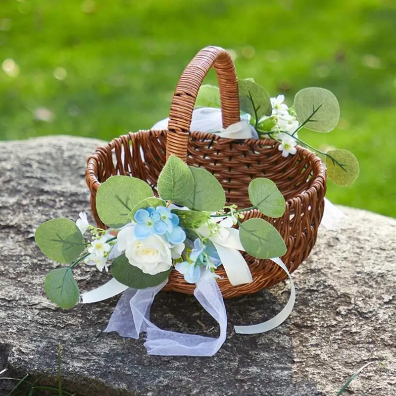 94pc Wicker Flower Basket Basket Containtd