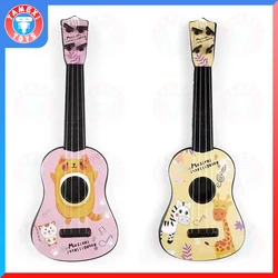 Mini ukelele de juguete para niños y niñas, instrumento educativo de guitarra, regalos para niños