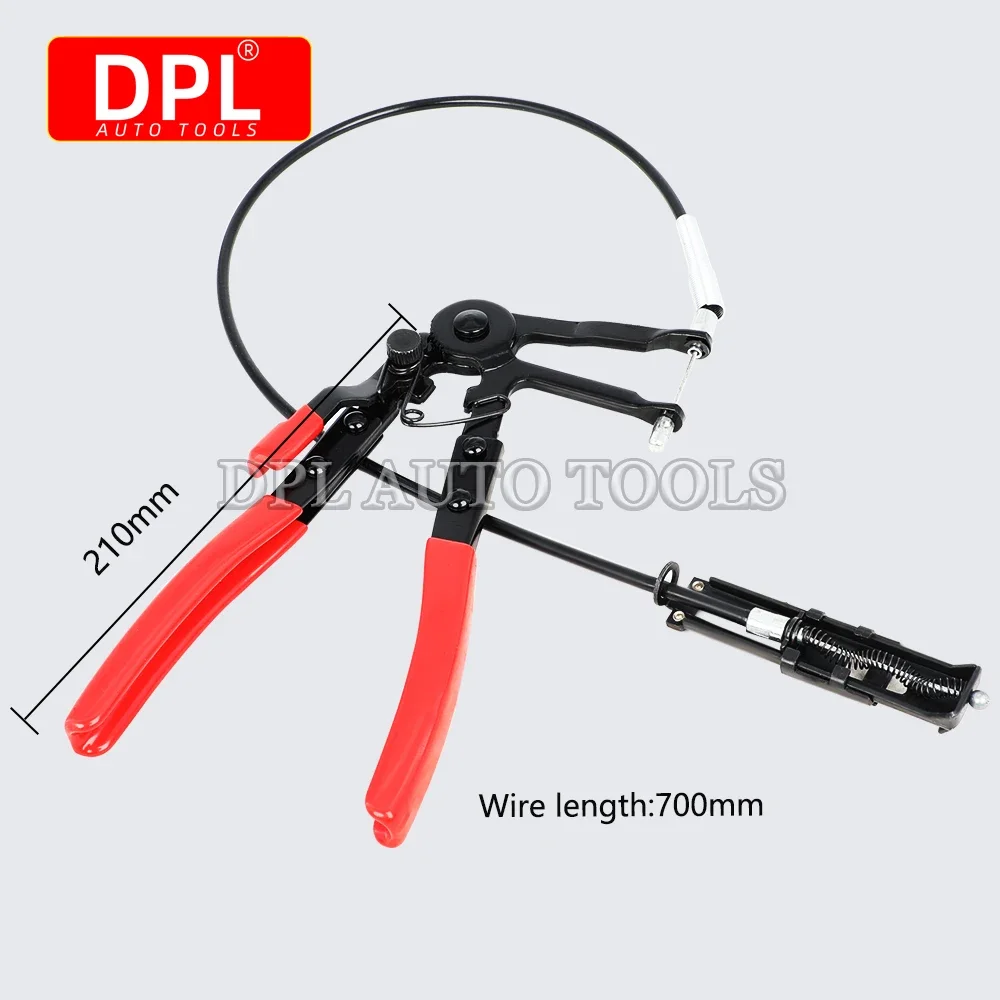 Bendable Hose Clamping Pliers Flexible Cable Type Swivel Pincer Clamps Removal Repair Tools for Automotive Radiator Fuel Water