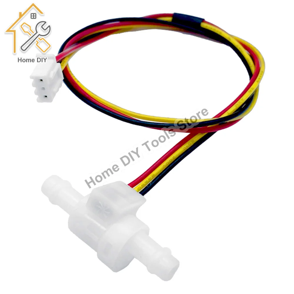 0.05-1.5L/min Mini Water Flow Sensor Switch Hall Effect Liquid Flowmeter Fluidmeter Counter For Coffee Machine