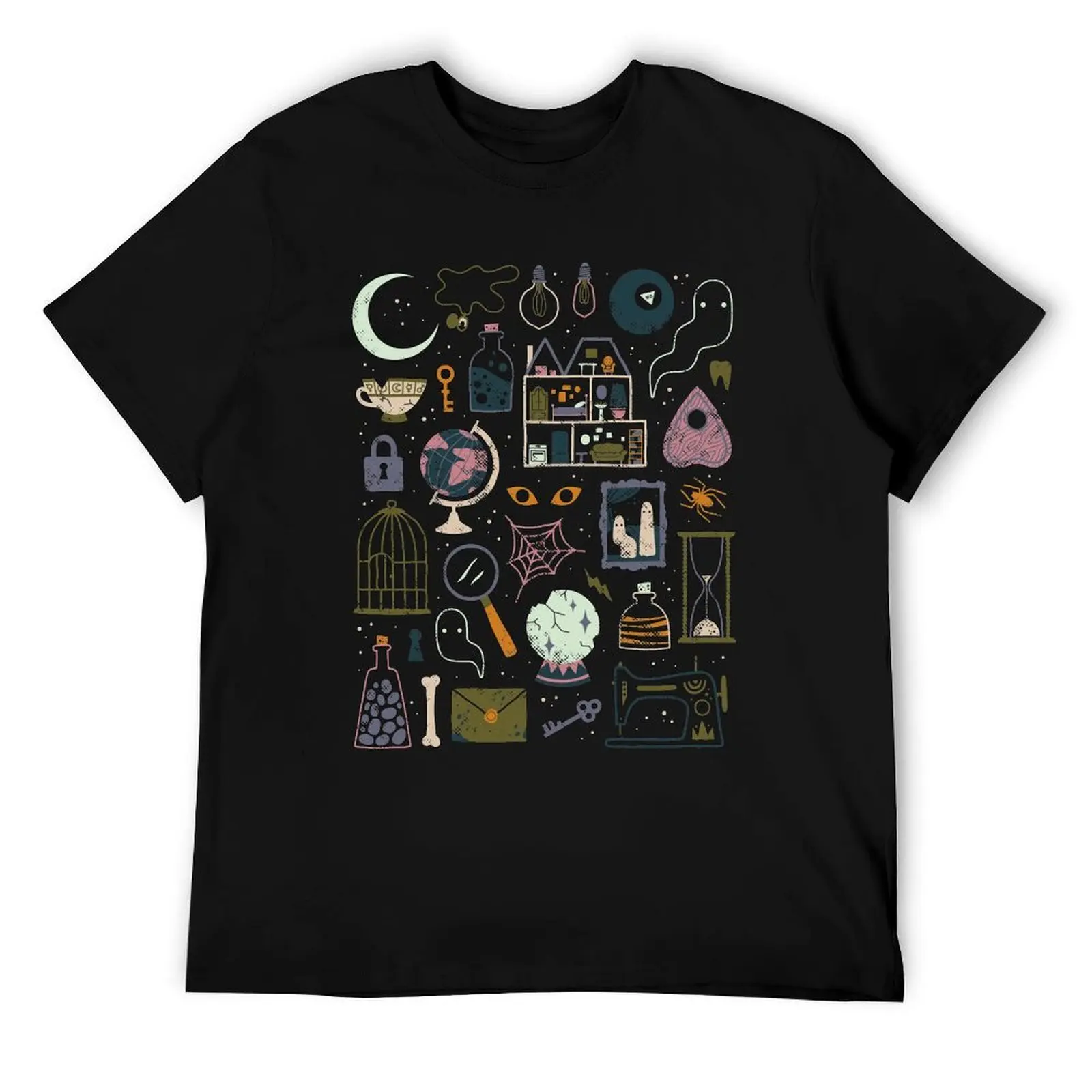 

Haunted Attic T-Shirt cotton t shirts man 100% cotton t shirts high quality T-Shirt