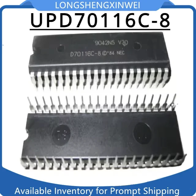 1PCS UPD70116C-8 D70116C-8 DIP40 Original Microprocessor on Hand New