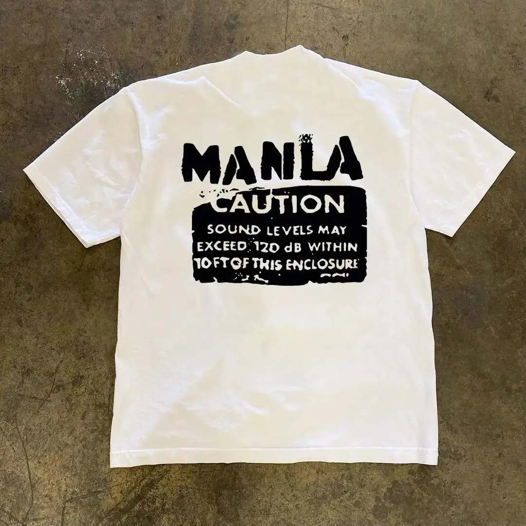 تي شيرت American High Street Retro مطبوع عليه حروف فضفاض ومريح من القطن الخالص بأكمام قصيرة لكل من الرجال والنساء