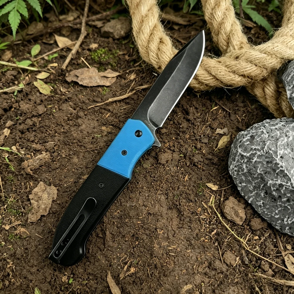 

Компактный нож 8Cr13Mov для активного отдыха, походов, барбекю, рыбалки, пикников, кемпинга, снаряжение EDC