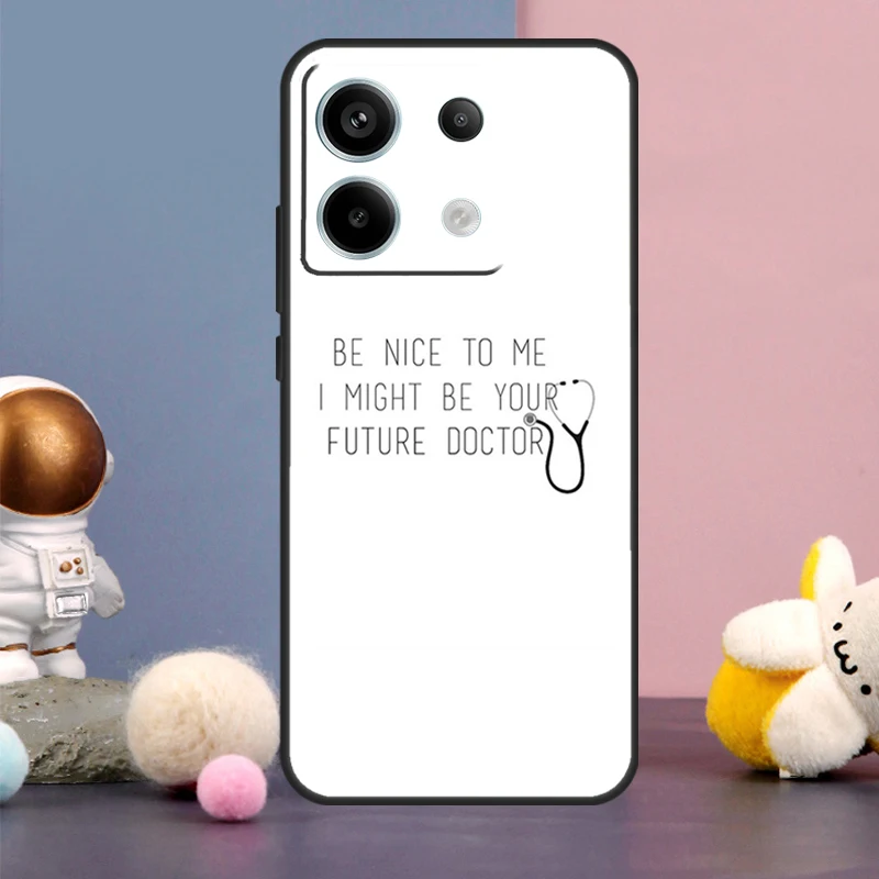 Doctor Nurse Medical Medicine Health Case For Xiaomi Redmi Note 9 10 11 12 13 Pro Plus 12S 11S 10S 9S Remdi 12 13 C 9C 10C Cover