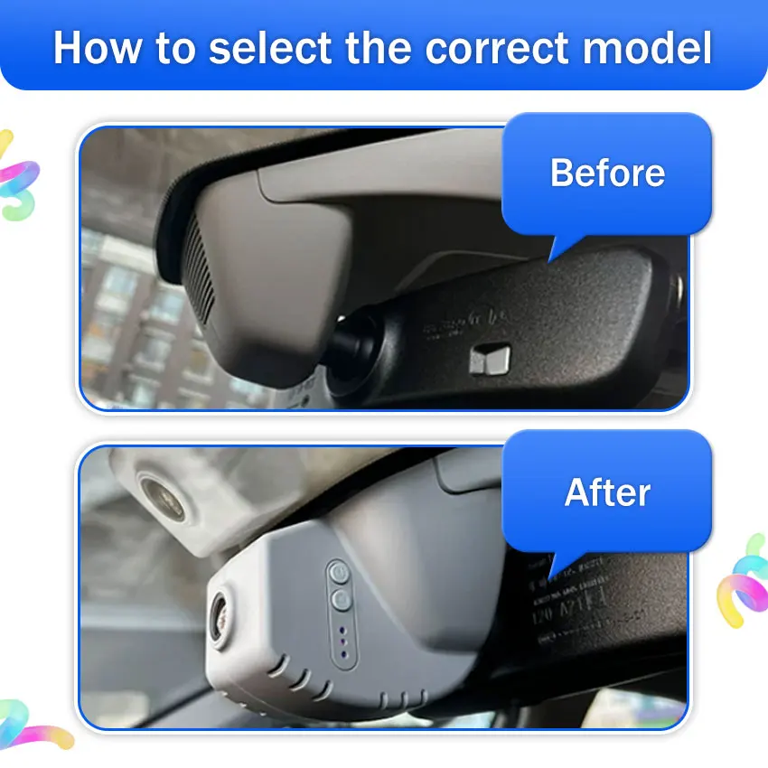 For Honda Civic 11th Gen 2022-2026 4K Dash Cam Front and Rear Car DVR Camera Plug and Play Wifi Video Recorder
